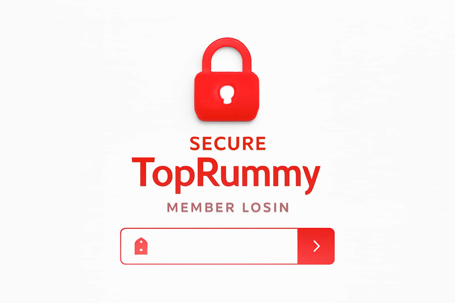 Secure TopRummy Member Login Interface