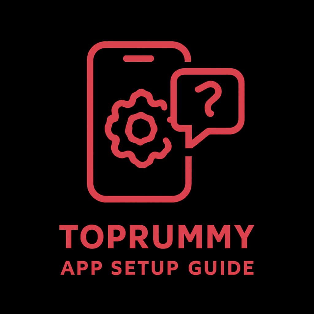 Icon representing the TopRummy App Setup Guide.