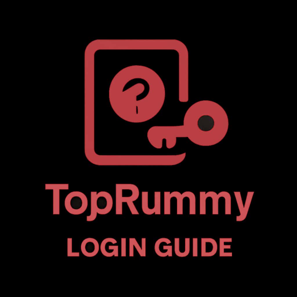 A badge representing TopRummy Login Guide.