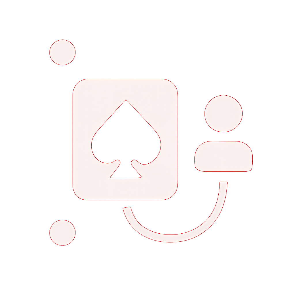 A badge icon representing the settings exploration for TopRummy.