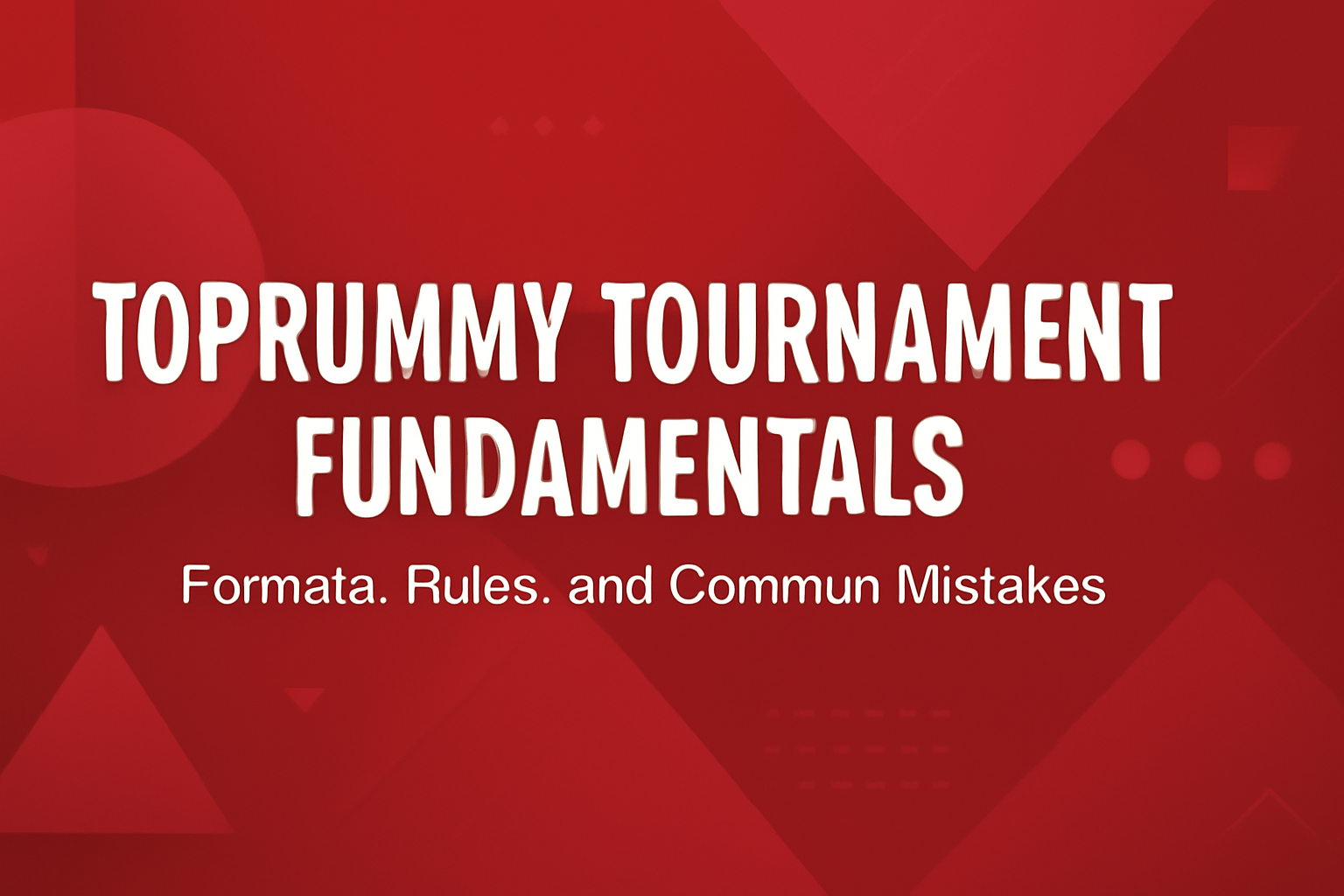 A modern, informative representation of TopRummy Update Notifications with the title displayed.