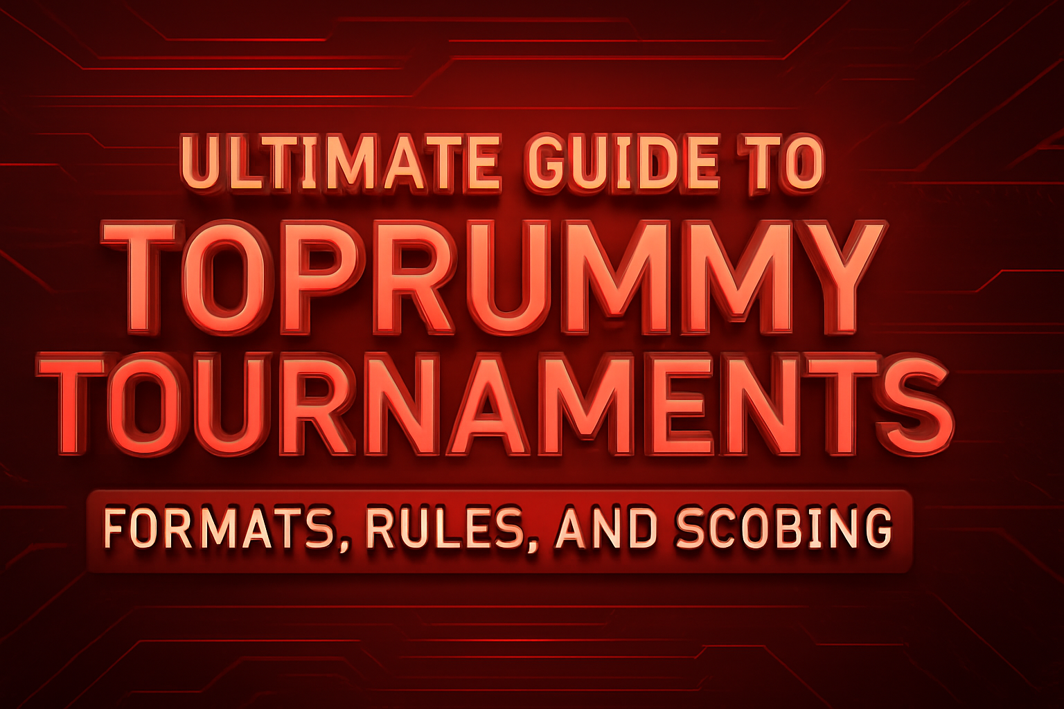 Informational scene about TopRummy Features Overview.